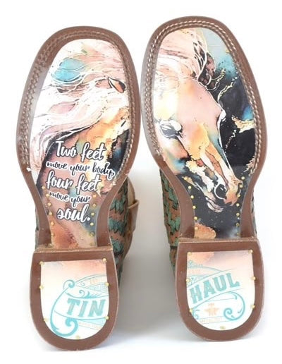 Tin Haul Laced Horse Boot