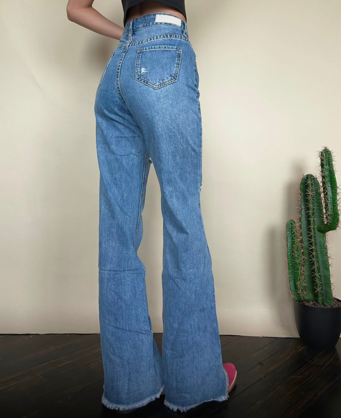 Final Sale ✨Martina Palazzo distressed Women's Jeans