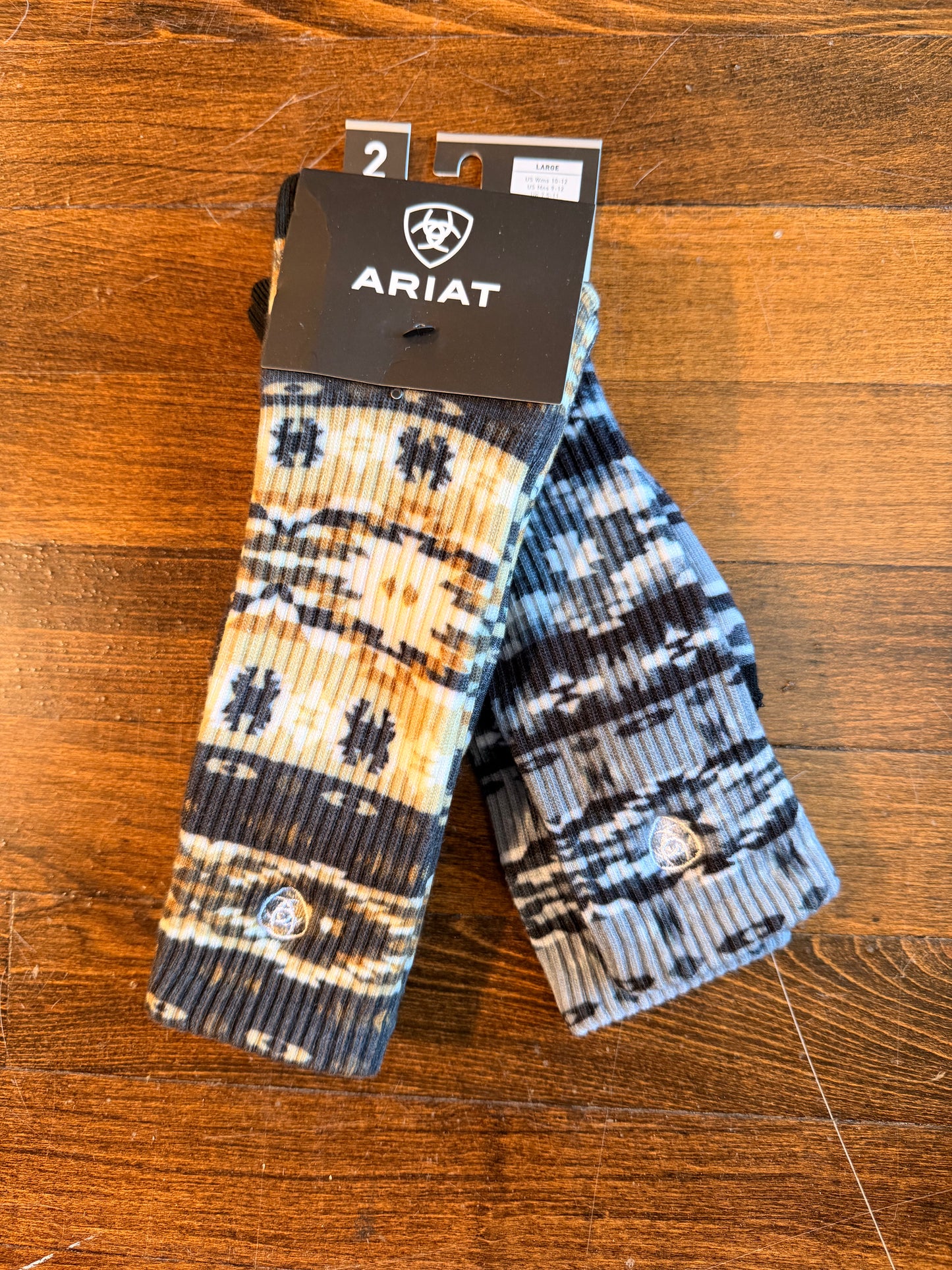 Ariat Western Graphic Crew Socks
