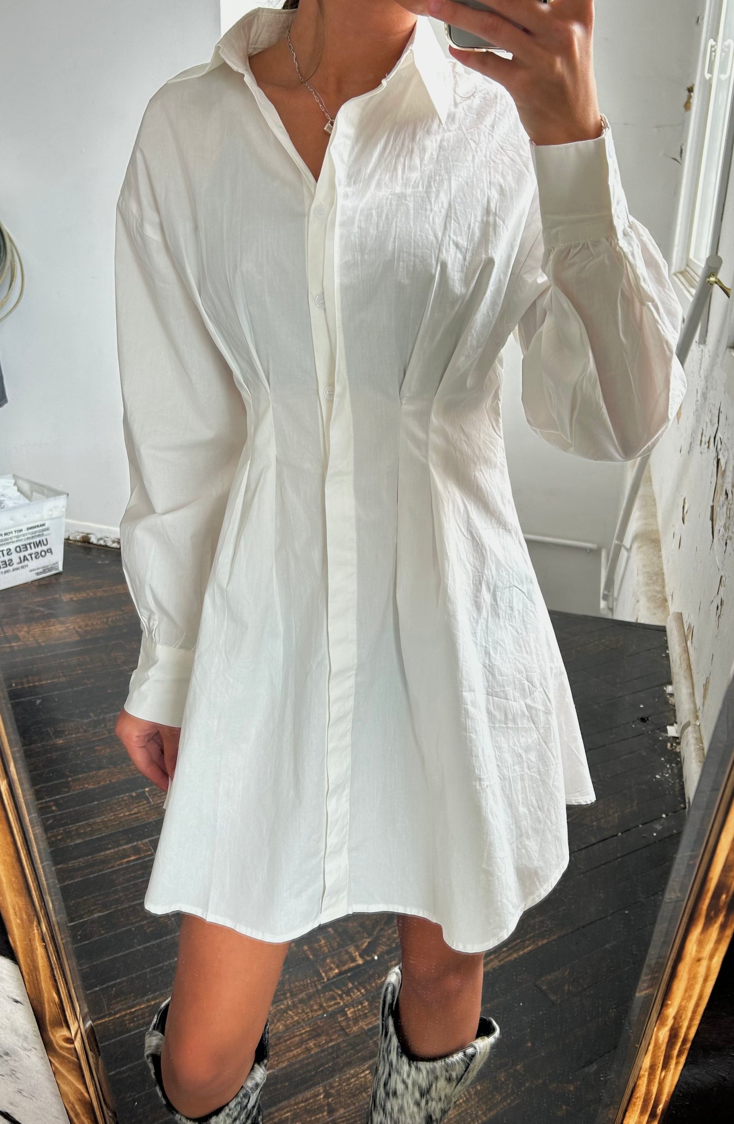 The Mora Pleated Dress