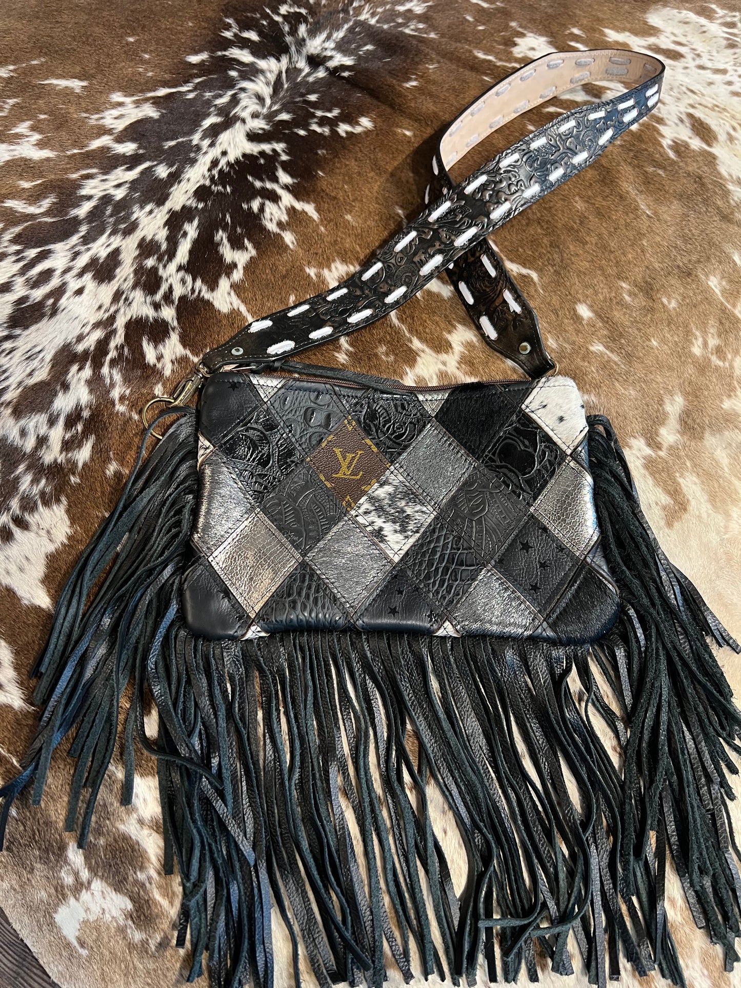 Gypsy Black Patchwork bag