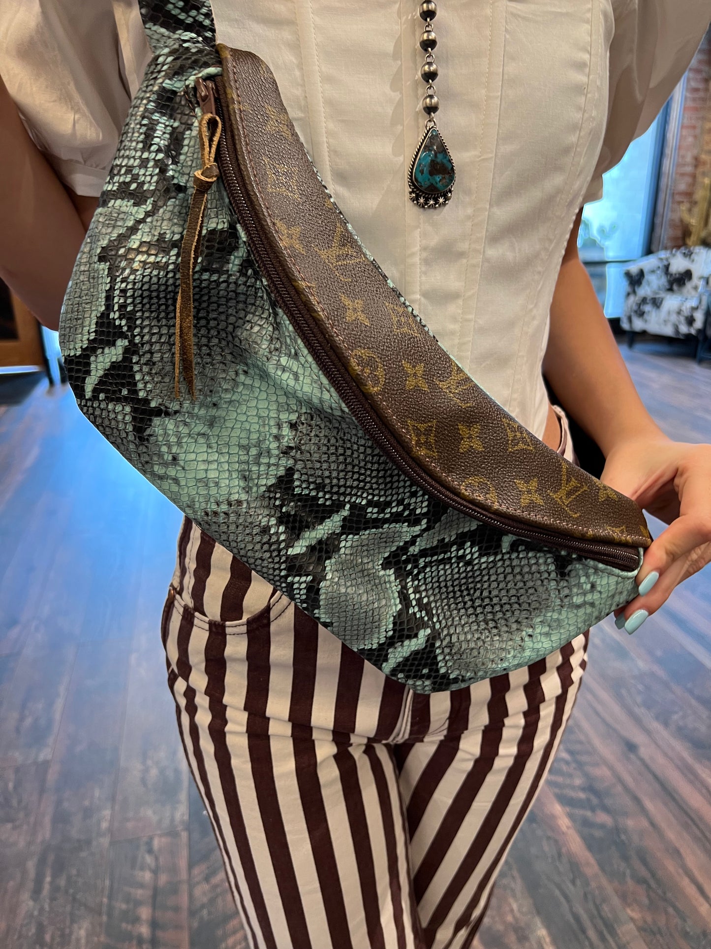 Snakeprint Bum bag