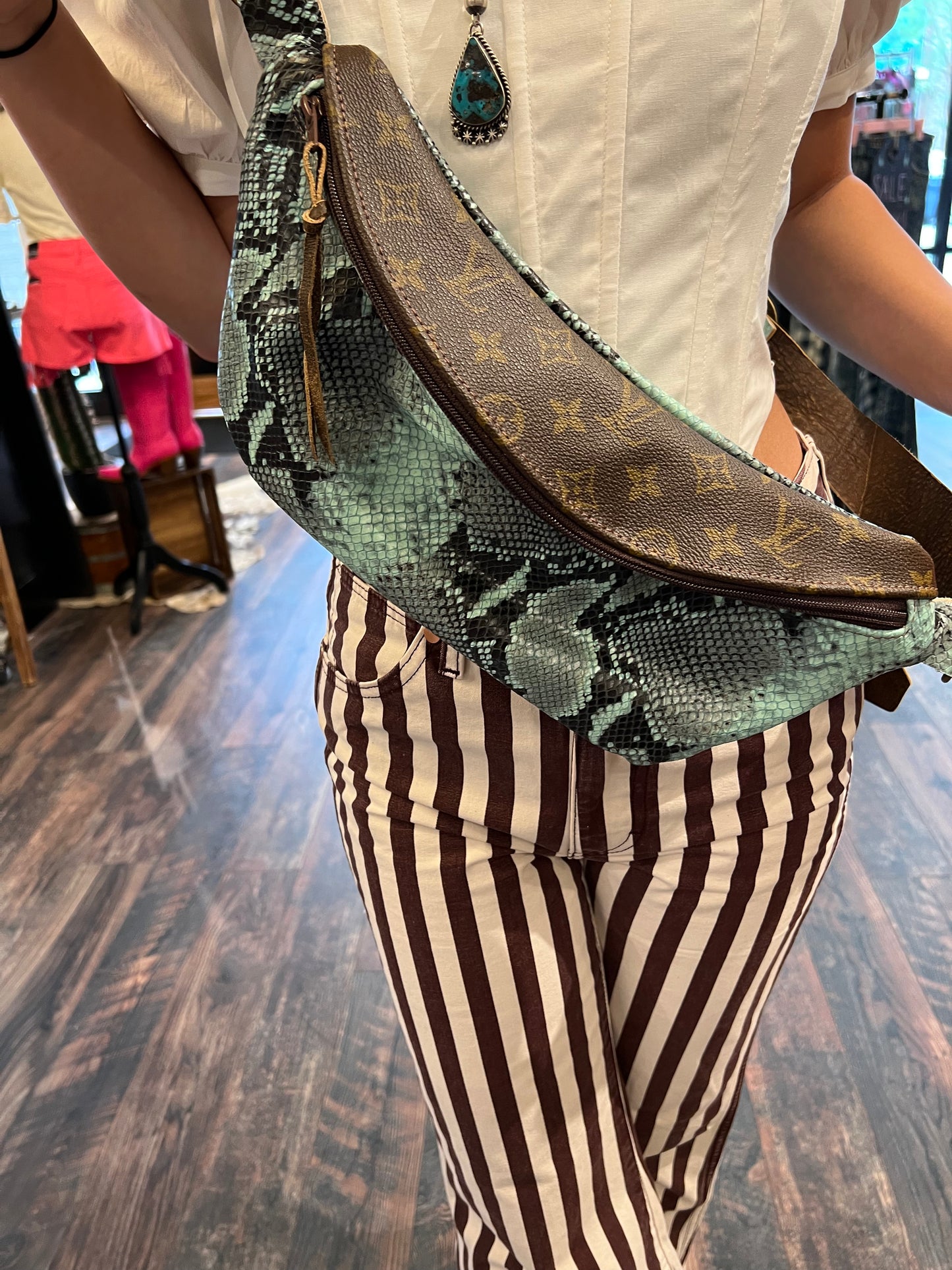 Snakeprint Bum bag