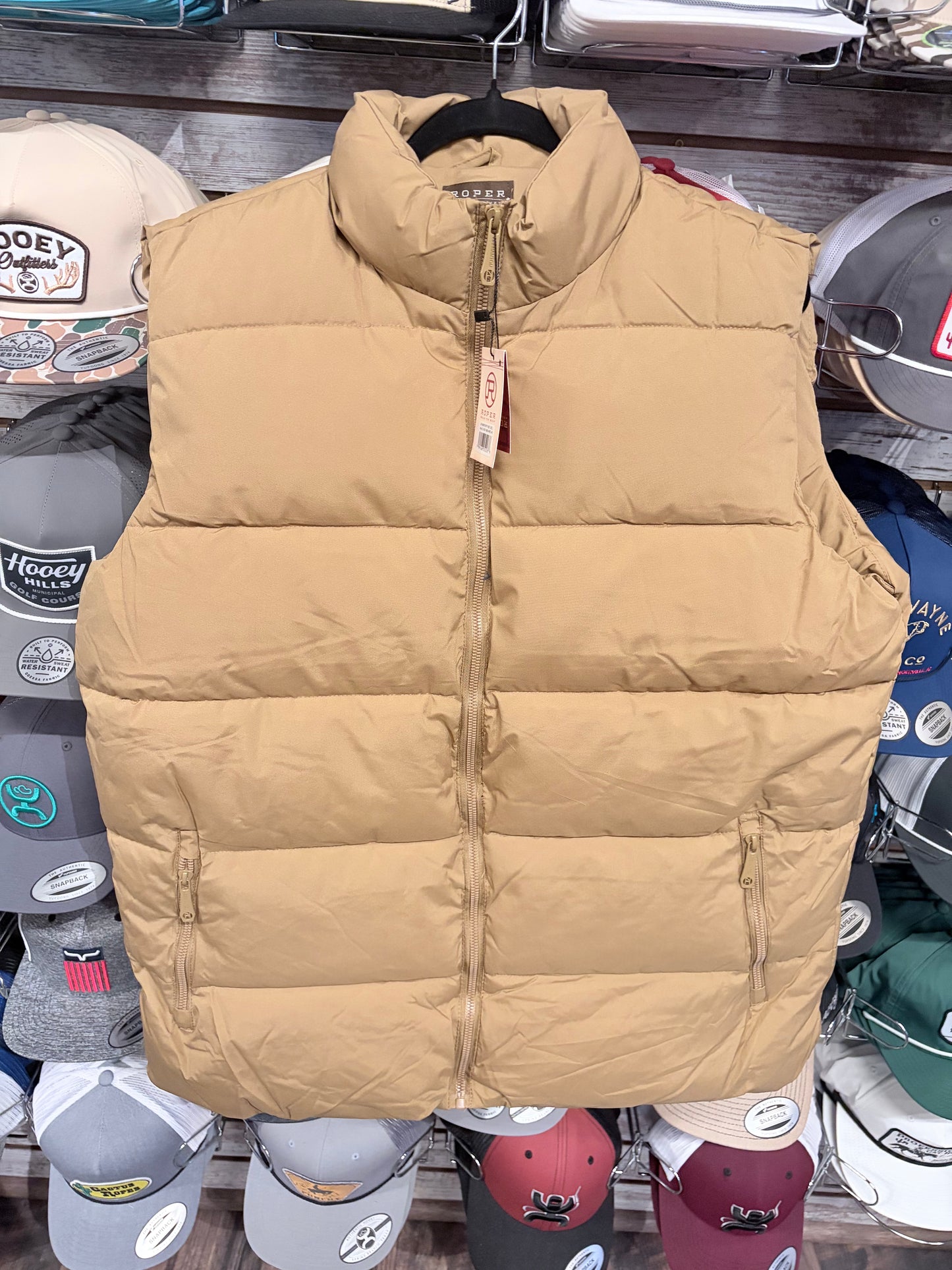 Roper Ron Vest Sand