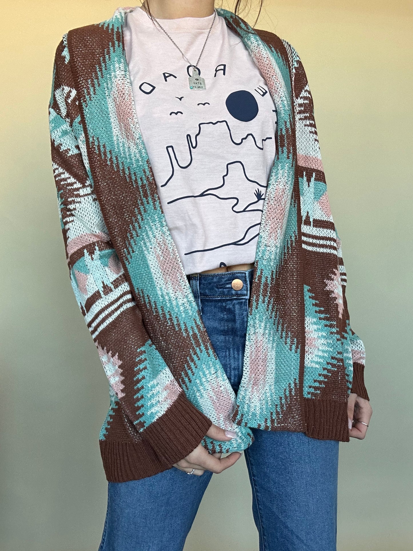 Aztec Blanket Cardigan