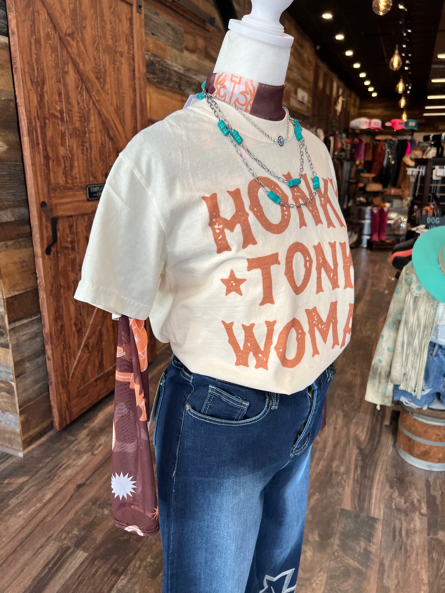 Horseshoe And Hats Mesh Bodysuit
