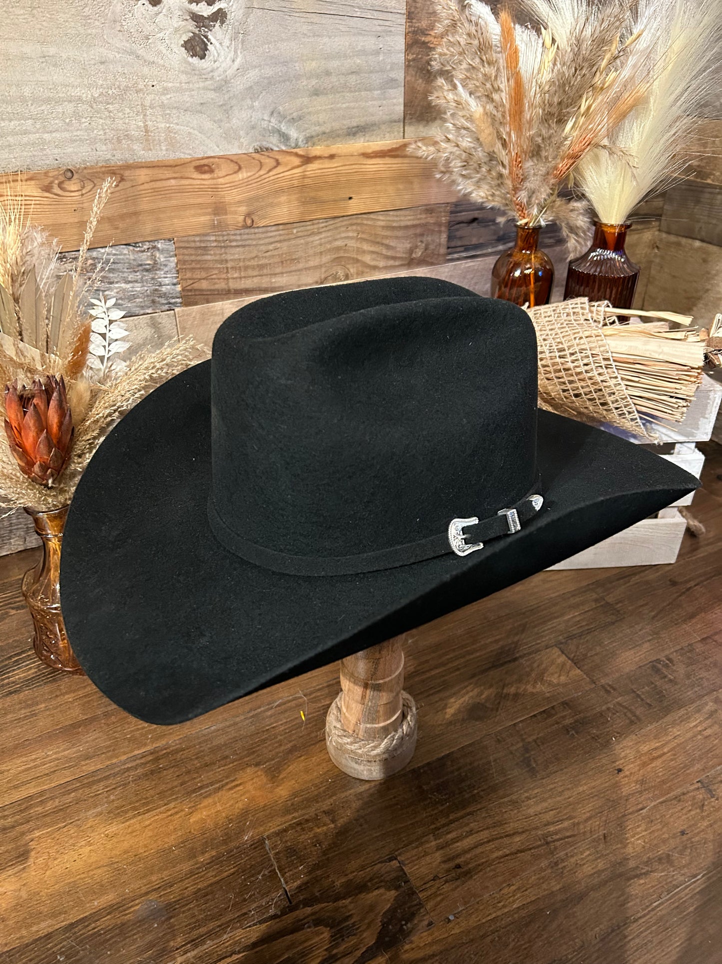 Resistol Tucker Black Cowboy Hat