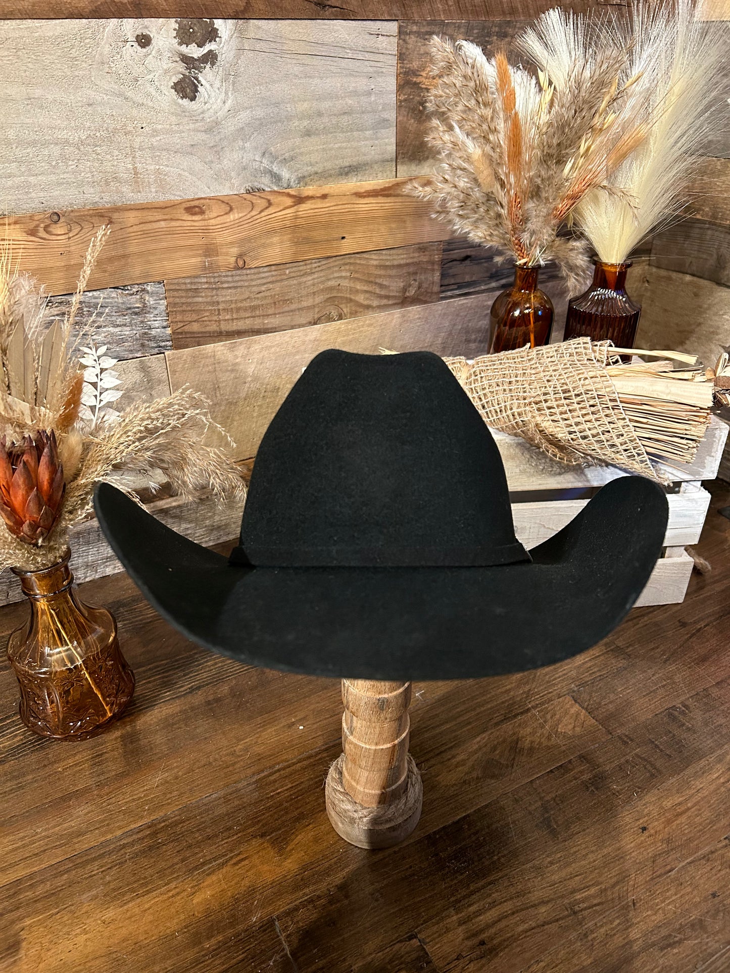 Resistol Tucker Black Cowboy Hat