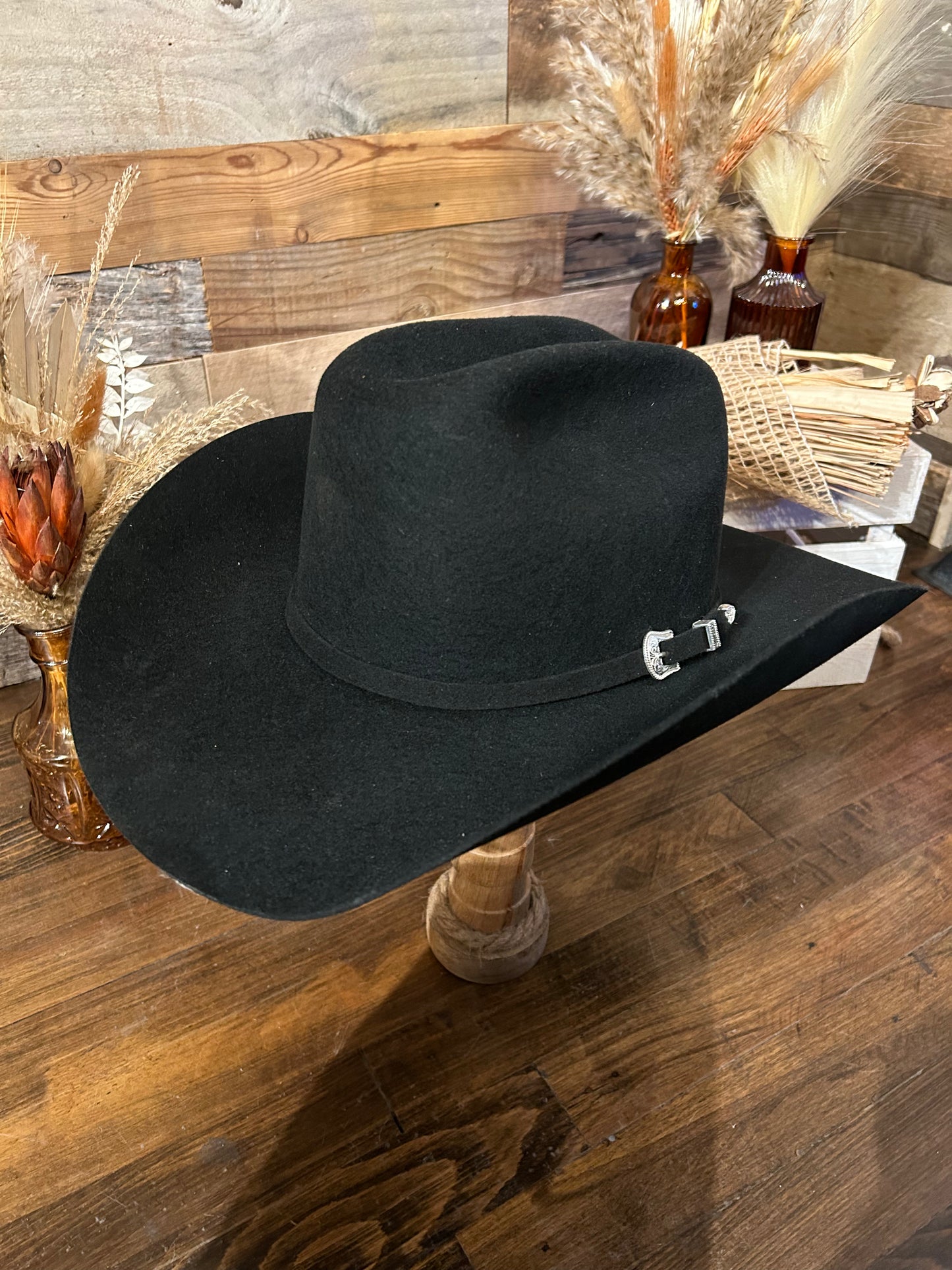 Resistol Tucker Black Cowboy Hat