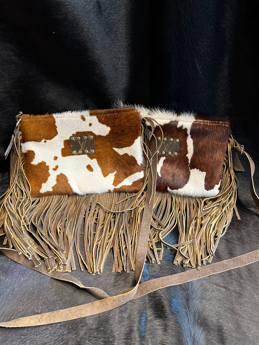Maxine Cowhide Purse