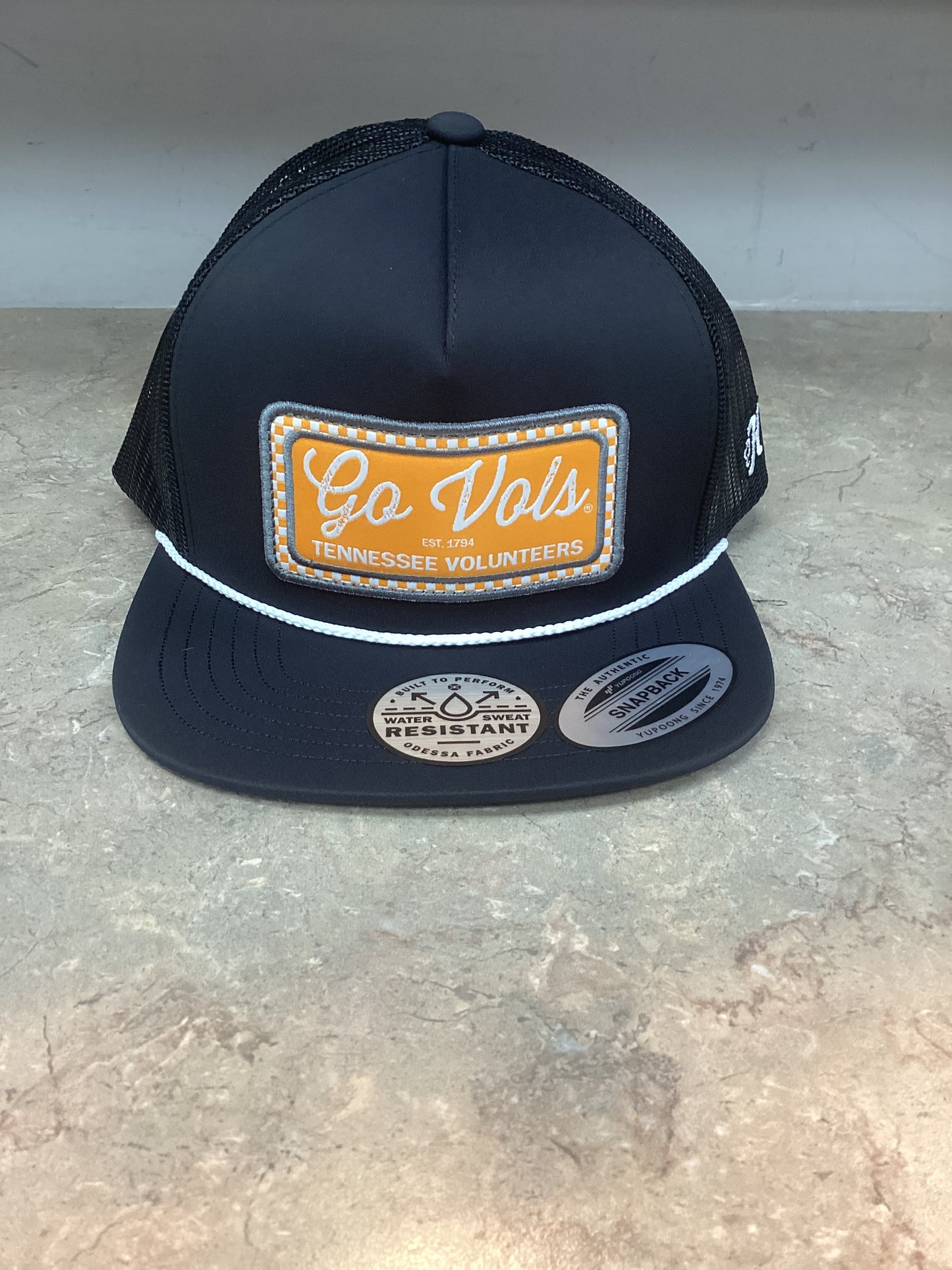 Hooey Tennessee Black Trucker Hat