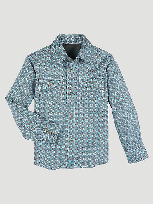 Bryson Wrangler Retro Boy's Snap Up