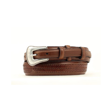 Nocona Brown Leather Belt