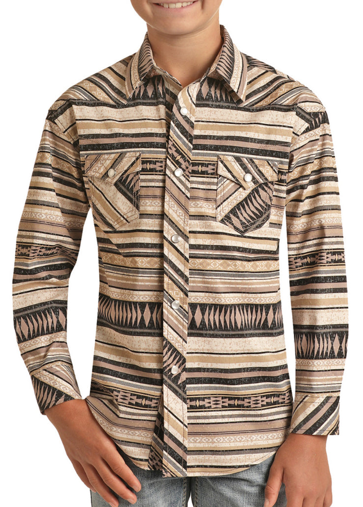 Aztec Sands Long Sleeve Kid's