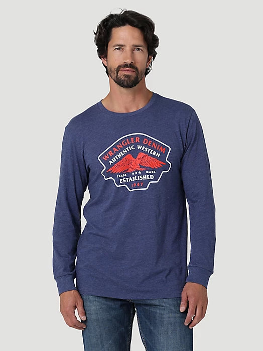 Wrangler Western Logo Long Sleeve