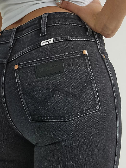 Sale ✨ Wrangler Wild West Black Crop Jean