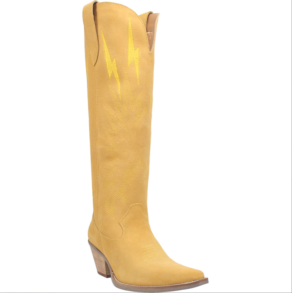 Thunder Road Yellow dingo women's boots DI597