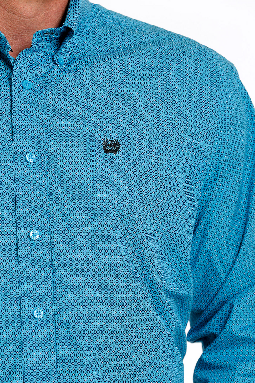 Final Sale ✨ Cinch Men’s Turquoise Button Up