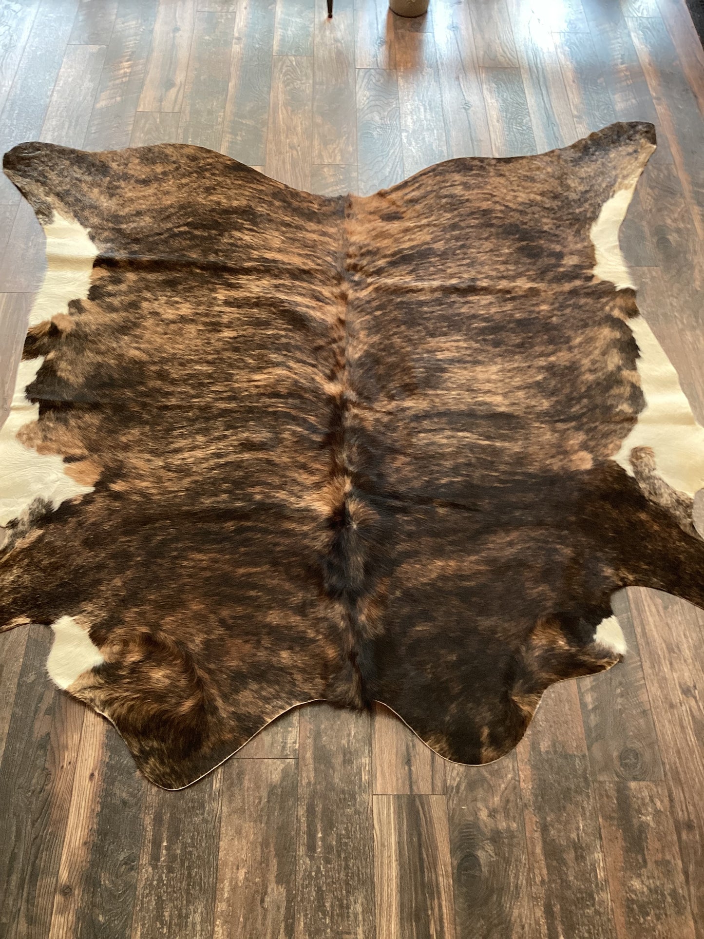 Coffee Cake Cowhide Rug