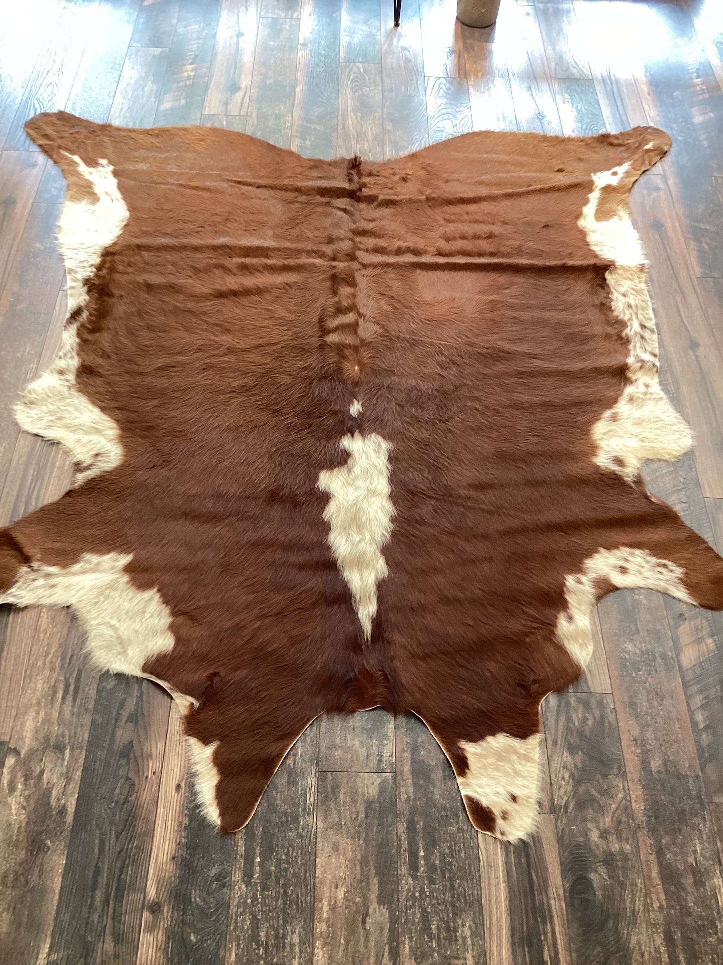 Cherry Pie Cowhide Rug