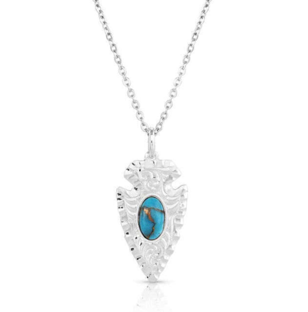 Chiseled Arrowhead Necklace