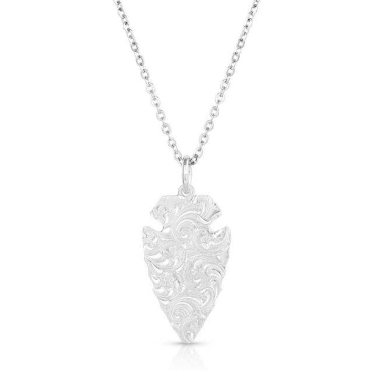 Chiseled Arrowhead Necklace