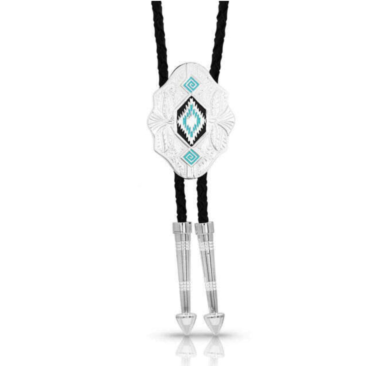 Southwest Skies Scalloped Bolo Tie
