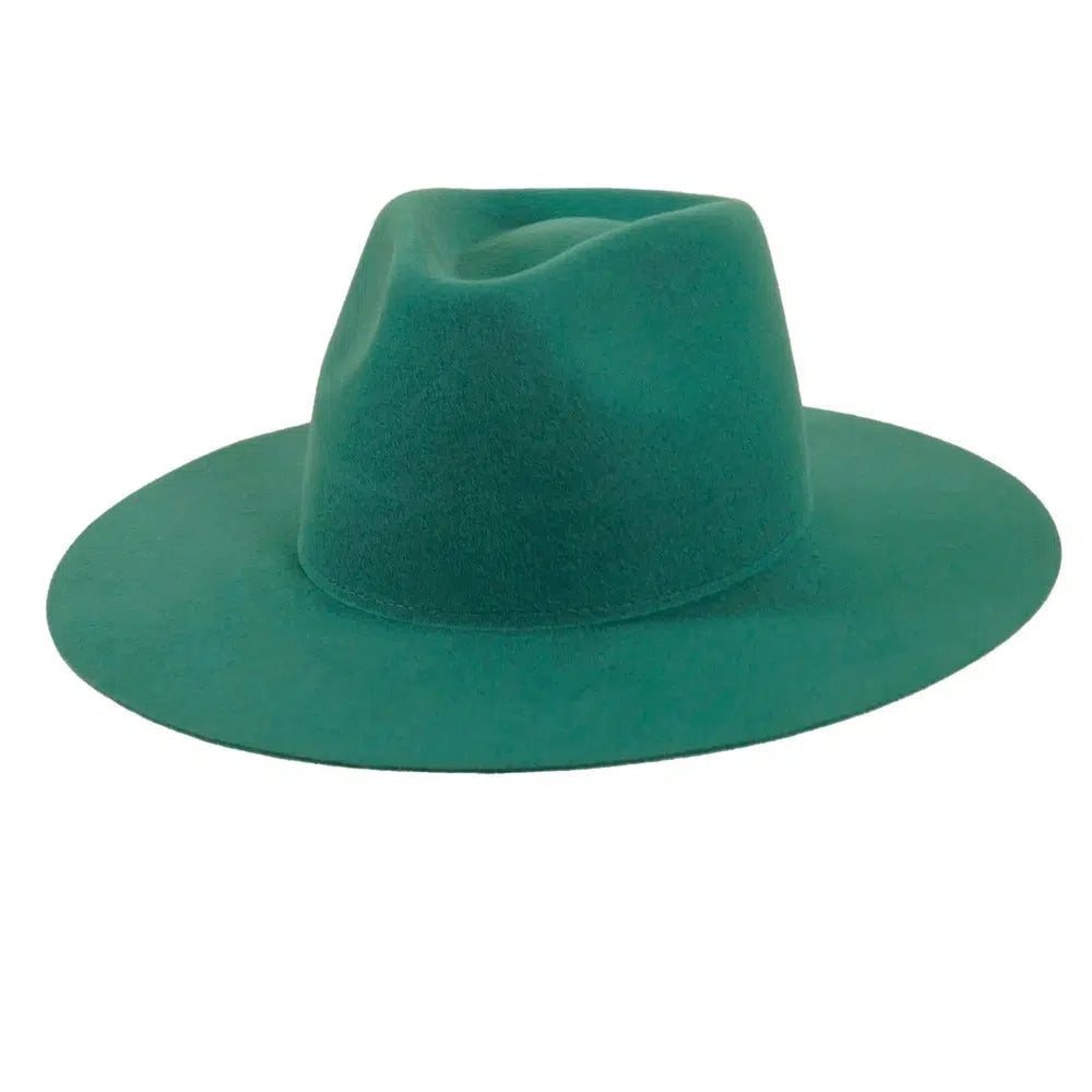 Teal Felt Hat