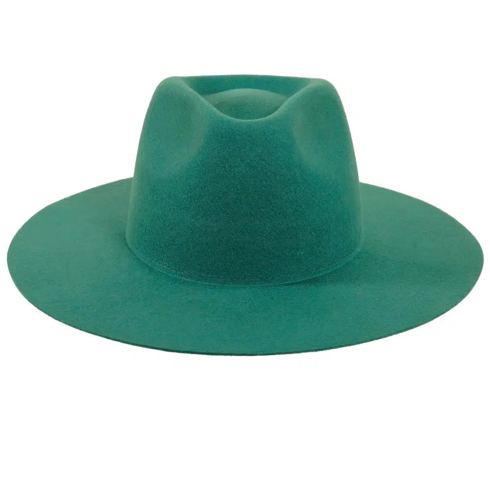 Teal Felt Hat