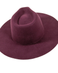 Plum Felt Hat