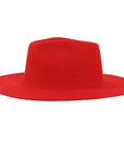 Lipstick Red Felt Hat