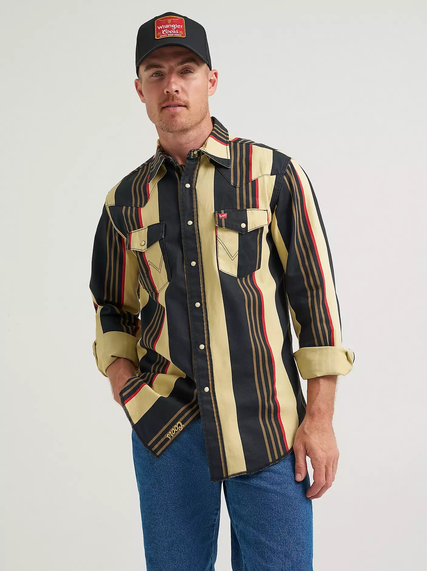Wrangler Coors Brushpopper Shirt