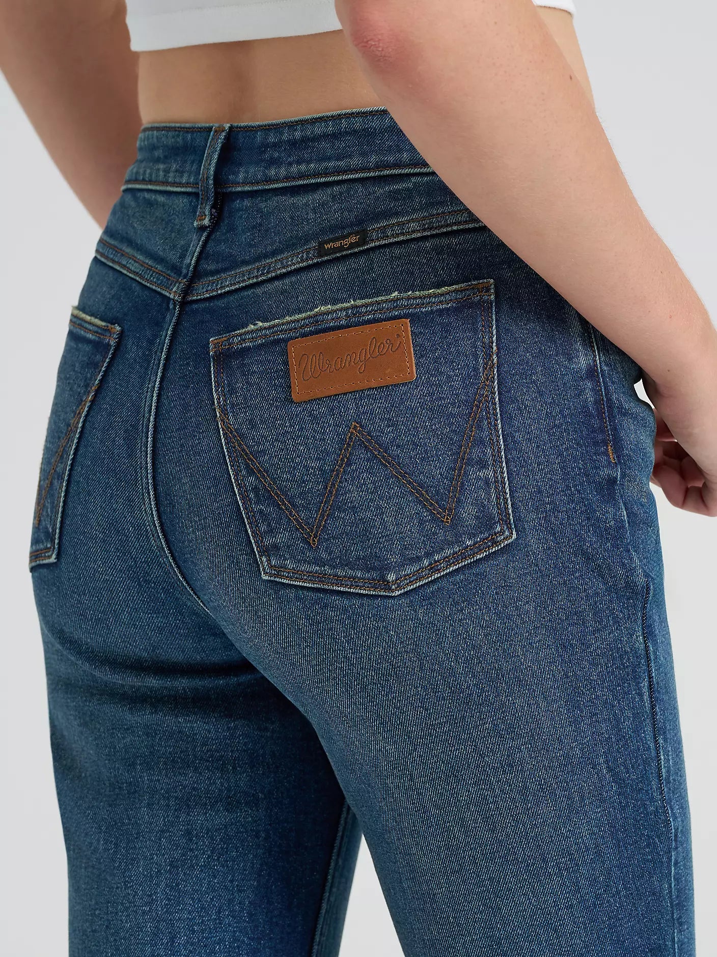Wrangler Lasso Lake Blue Bootcut