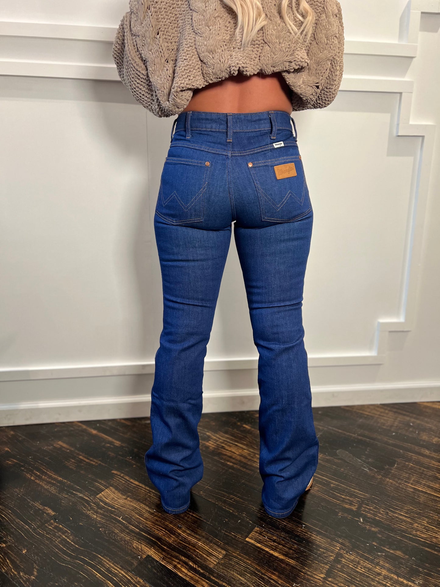 Wrangler Megan Retro Blue Bootcut