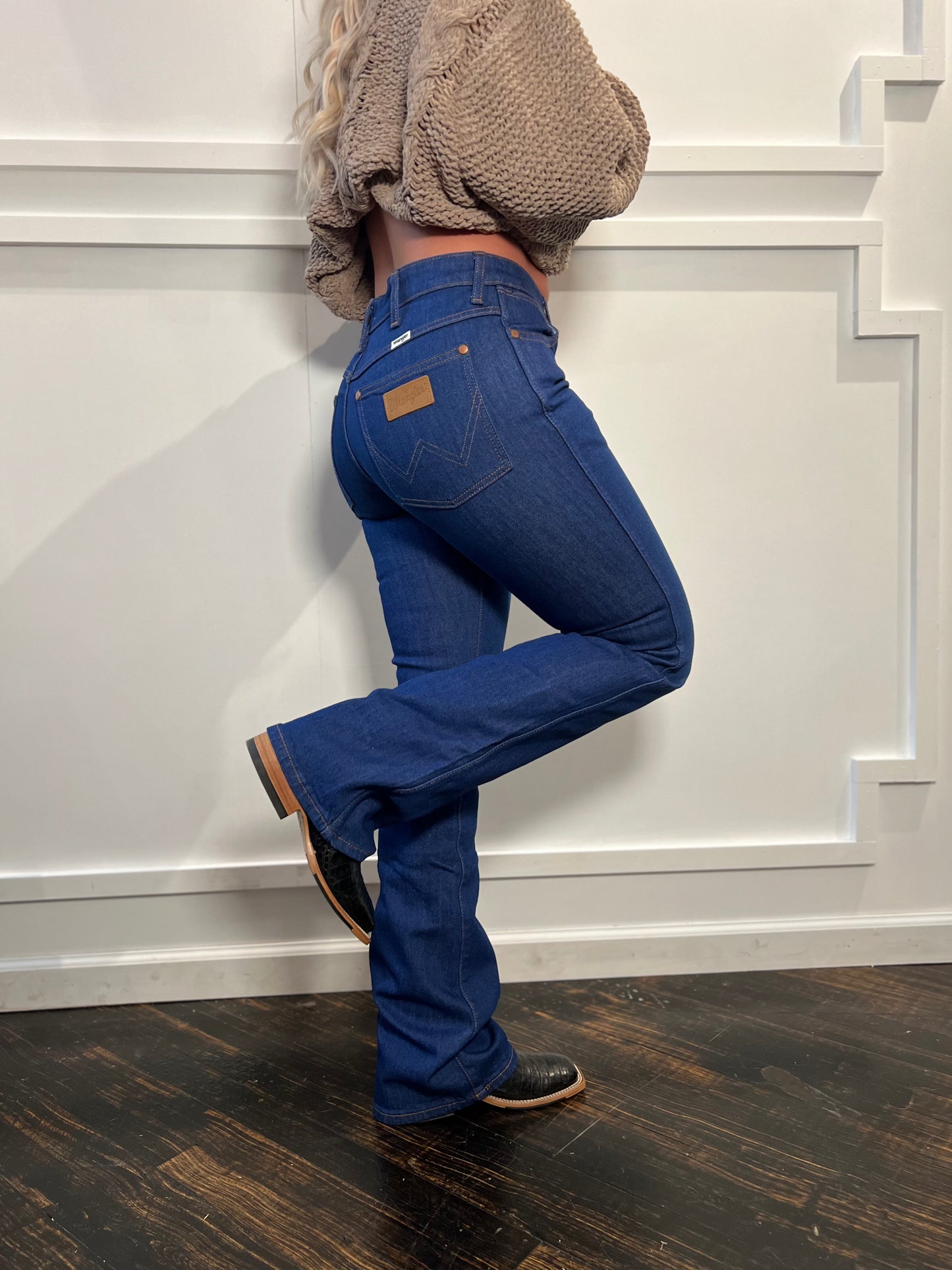 Wrangler Megan Retro Blue Bootcut