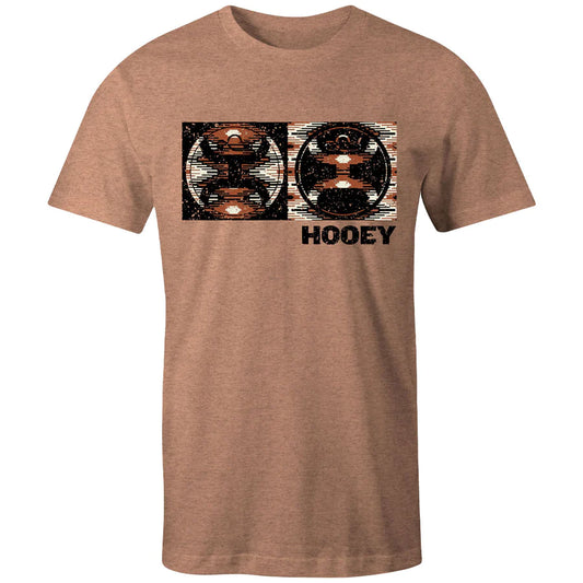 “2.0 Block” Men’s Sienna Heather T-shirt