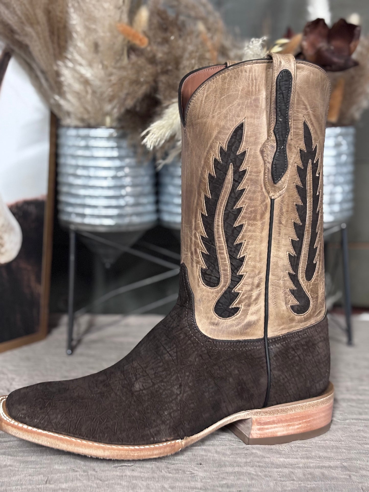 Black Jack Hippo Chocolate Men's Boots