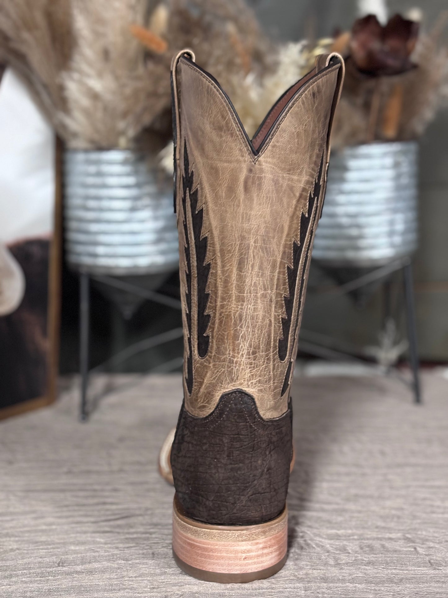 Black Jack Hippo Chocolate Men's Boots