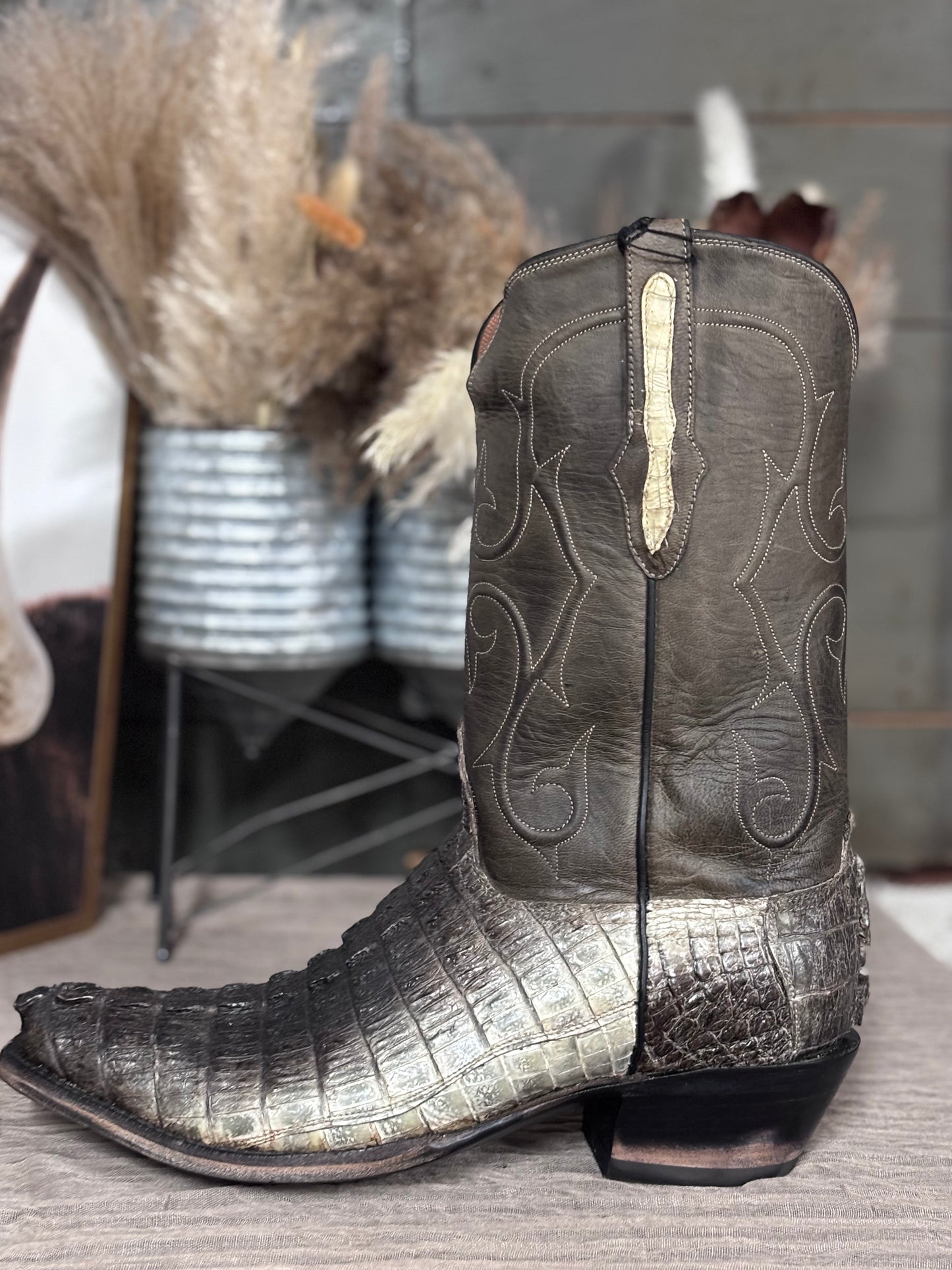 Black Jack Caiman Tail Boots