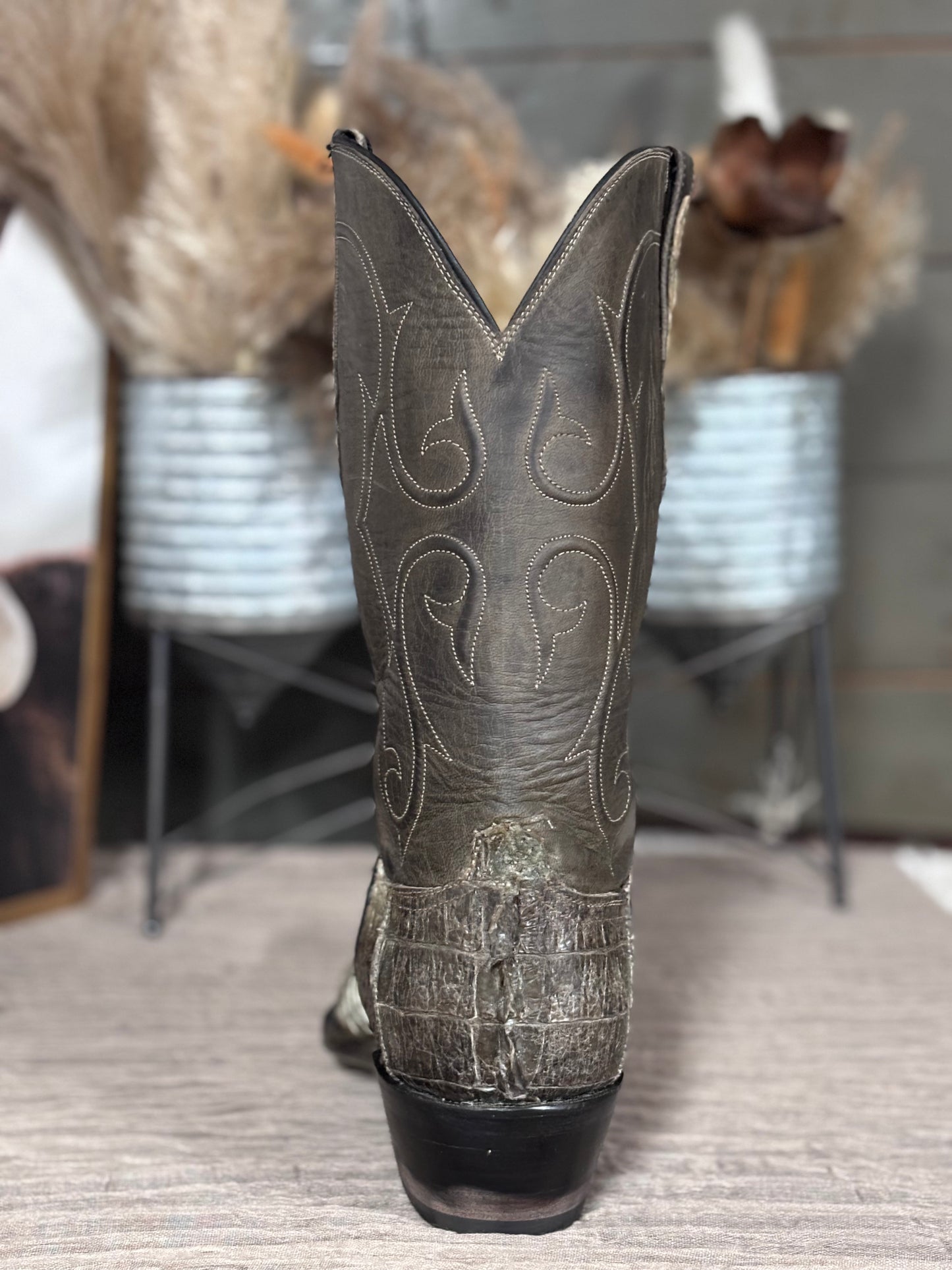 Black Jack Caiman Tail Boots