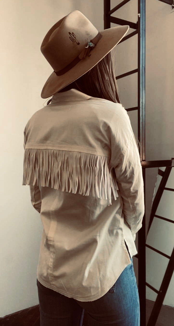 Final Sale ✨ White Mocha Fringe