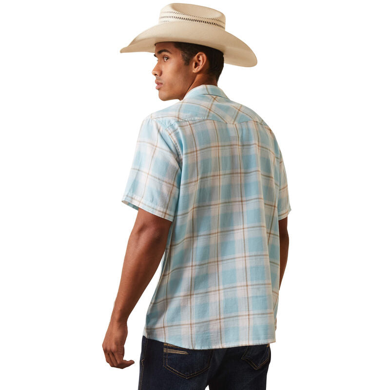 ARIAT - Halbertson Retro Short Sleeve Snap