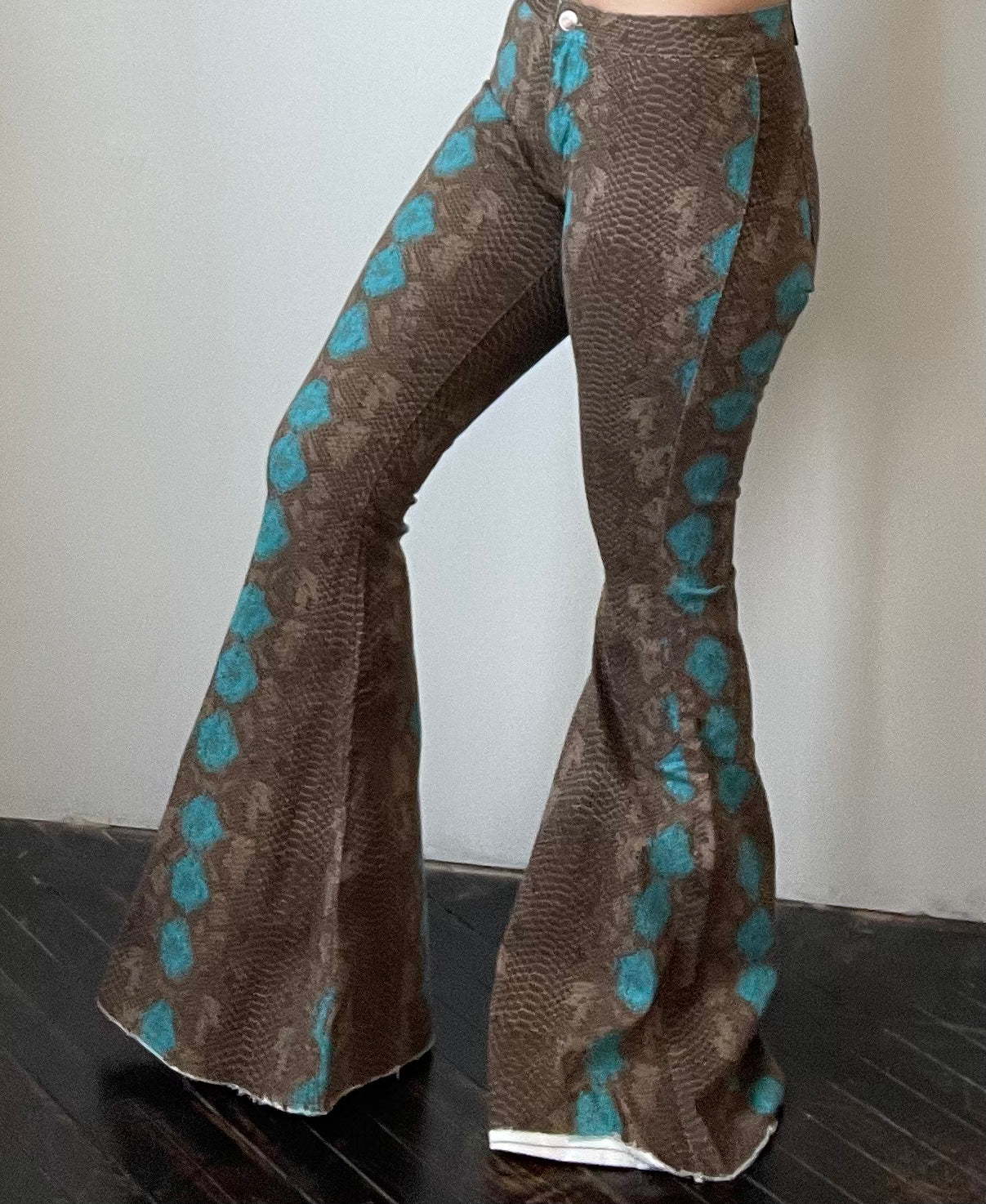 Sydney Print Bell Jeans