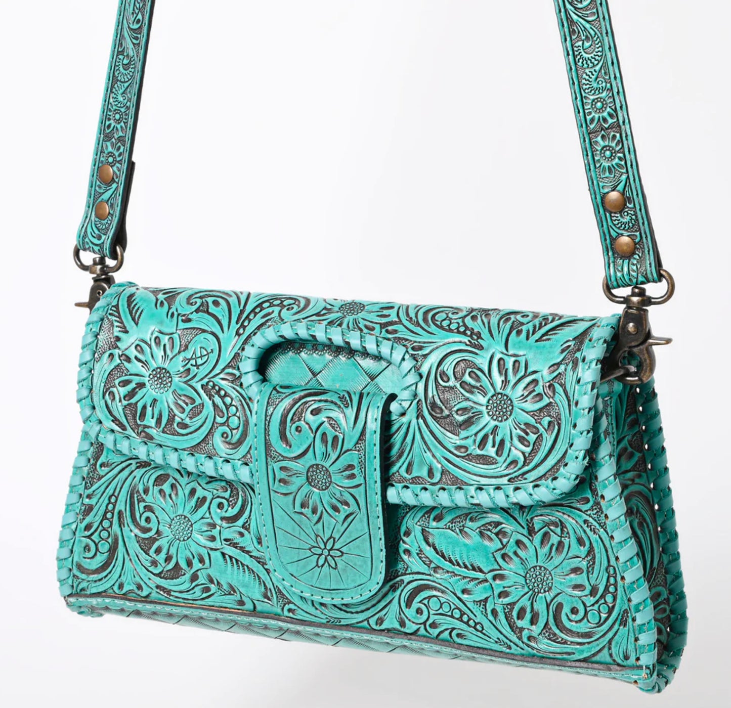 Jaded Cactus Hand Bag