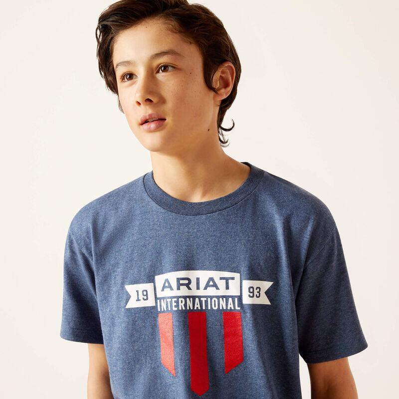 Youth Banner Shield SS Tee