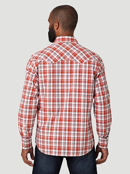 Pumpkin Long Sleeve Snap Up