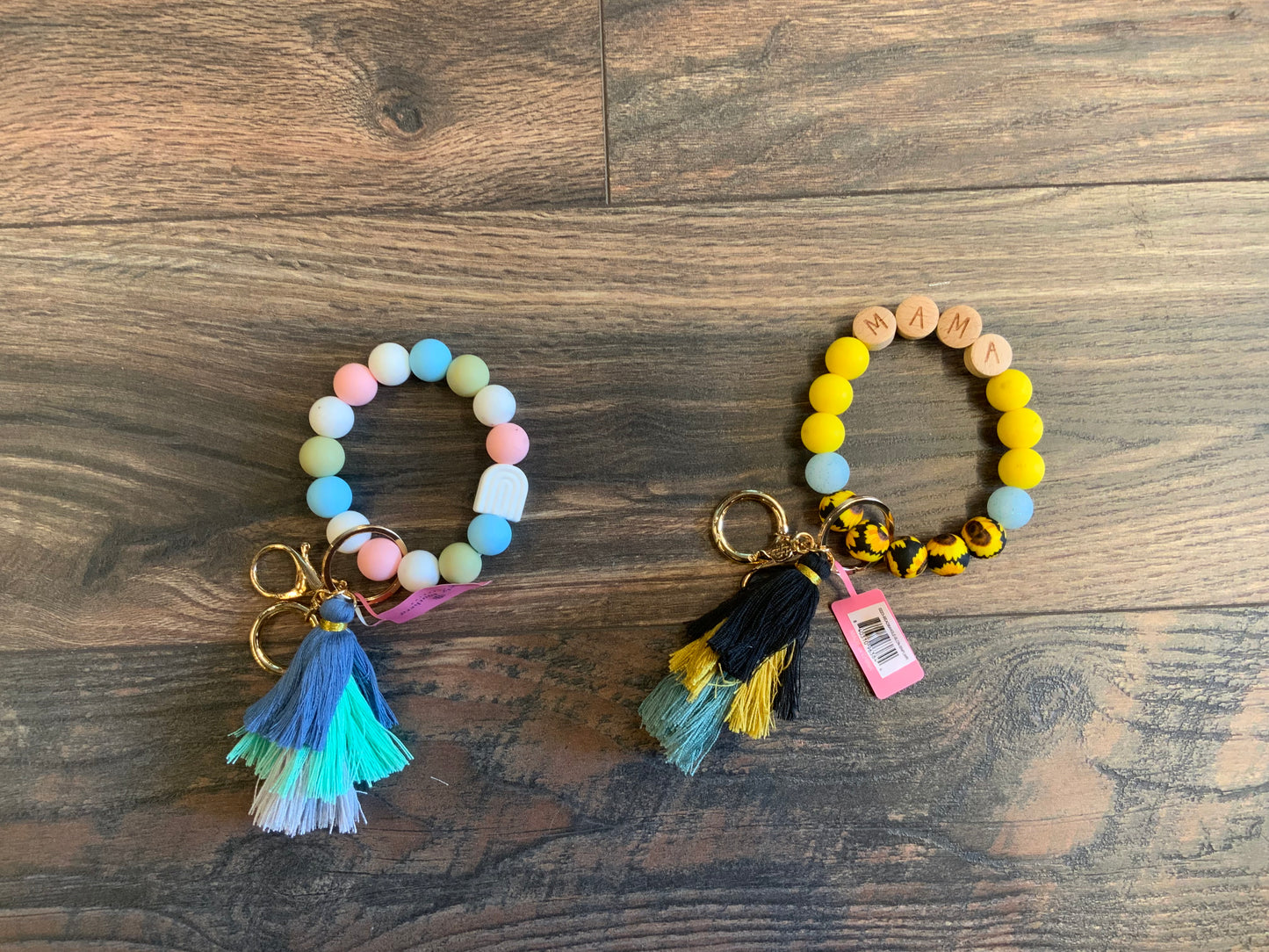 Simply Southern Beaded Wristlet Keychain