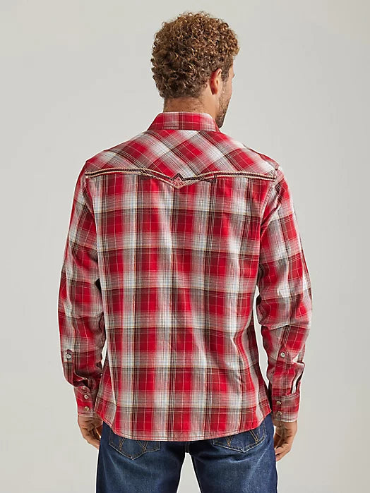 Rock 47 Apple Red Plaid With Stitching