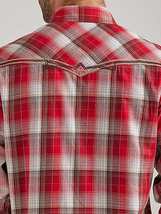 Rock 47 Apple Red Plaid With Stitching