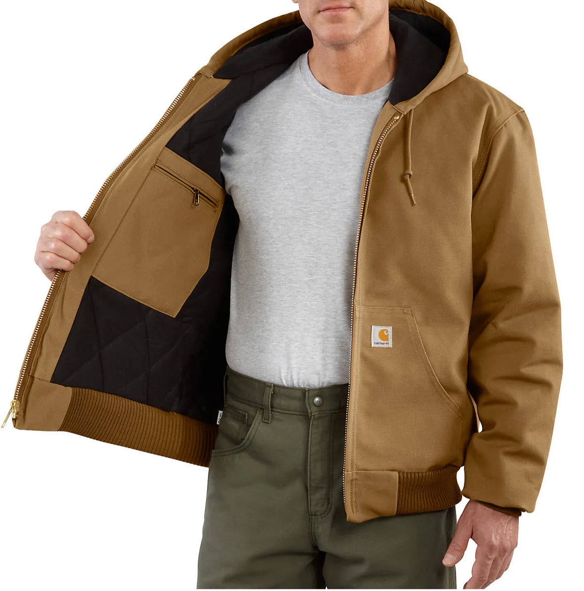 Carhartt Loose Fit Firm Duck Insulated Flannel